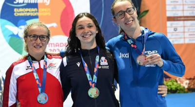 NUOTO – Giorgia Marchi Medaglia di Bronzo agli Europei