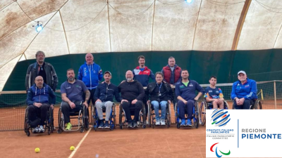 Torneo regionale di tennis in carrozzina