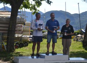 Giancarlo Mariani secondo alla Regata Nazionale 2.4mR di Dervio