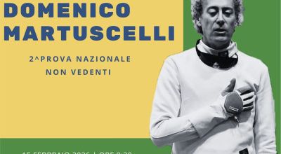 5° Trofeo Domenico Martuscelli di scherma non vedenti, Napoli 15 febbraio 2026
