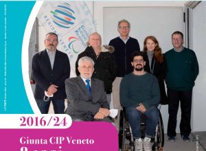 Copertina della rivista con la Giunta CIP Veneto