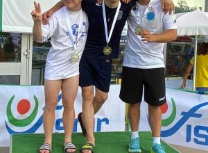 Andrea Rebichini sul podio