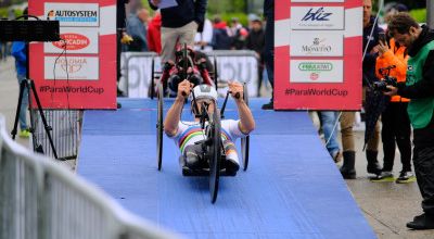 Ciclismo: a Seregno la 4^ tappa del giro d'Italia di handbike 2025
