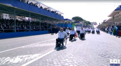 2 giugno Festa della Repubblica: alla parata l'esordio degli atleti paralimpi...