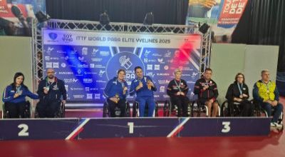 TENNISTAVOLO -  Giada Rossi e Federico Crosara Medaglia d'Oro  all'ITTF World...