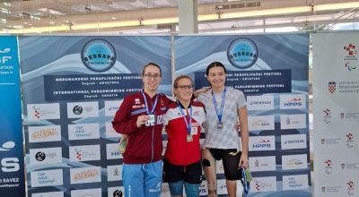 NUOTO -  Giorgia Marchi Star de l'International Paraswimming Festival  a Zaga...