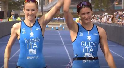 Paratriathlon, World Finals d'Australia: argento per Tarantello e Visaggi
