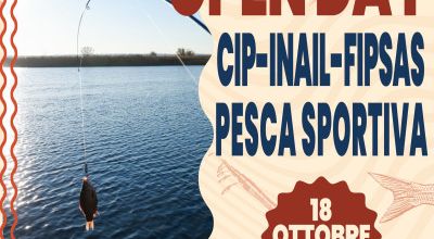 Open Day Cip-Inail-Fipsas di Pesca Sportiva, Alife (Ce) 18 ottobre 2025