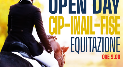 Open Day Cip-Inail-Fise di Equitazione Paralimpica, Pompei (Na) 23 novembre 2025