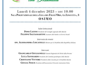 Locandina 'Giornata internazionale per le persone con disabilità'