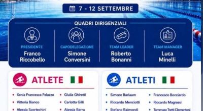 NUOTO -  Due i protagonisti del Friuli Venezia Giulia nella Nazionale azzurra...