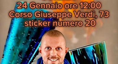 MILANO-CORTINA – Arriva a Gorizia  la fiaccola olimpica sostenuta da Luca D...