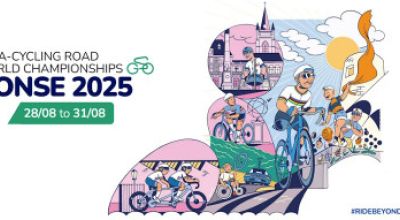 CICLISMO  - Michele Pittacolo ed  Andrea Tarlao  al Campionato del Mondo su s...