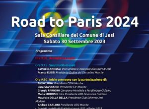 Locandina ROAD TO PARIS 2024 - USSI Marche