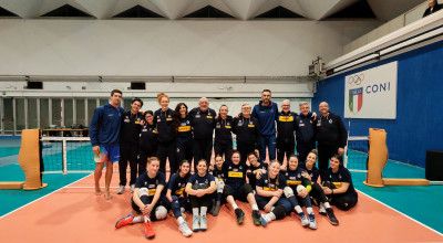 Sitting volley: Nicolai e Dal Corso con la Nazionale B
