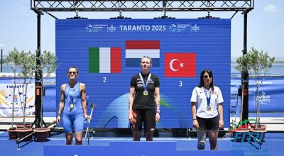 Triathlon, World Para Series: a Taranto, 3 argenti e 2 bronzi per l'Italia