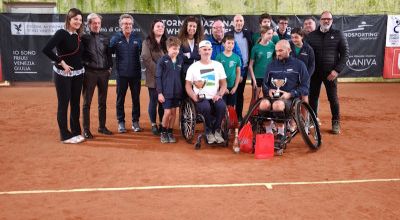 WHEELCHAIR TENNIS - Il Presidente del CIP Friuli Venezia Giulia si congratula...