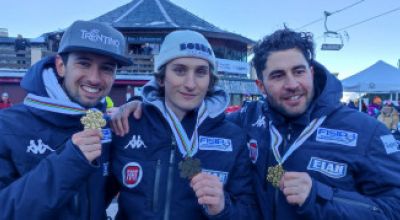 Sci alpino, Mondiali di Espot: oro per Bertagnolli e Ravelli nel Gigante Visi...
