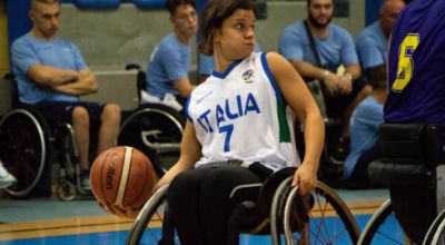 Chiara Coltri a Padova per il progetto Lo sport paralimpico a scuola