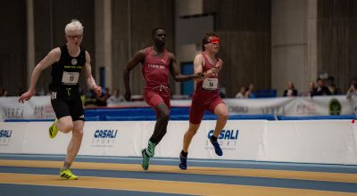 Atletica: record italiano nei 60m T11 per Riccardo Dalla Mana