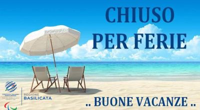 Chiusura estiva dal  11 Agosto al 25 Agosto 2025