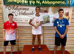 Premiazione  Parabadminton - Standing