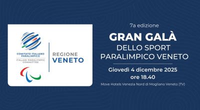 7° Gran Galà dello sport paralimpico Veneto