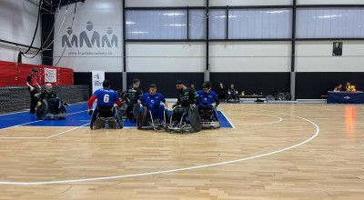 Rugby in carrozzina: ottima partenza al torneo internazionale Rugbymania