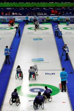 La pista del Curling