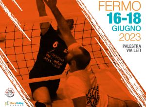 Locandina ufficiale: Sitting Volley a Fermo dal 16 al 18 giugno