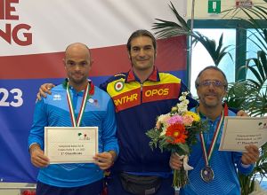 Marco Facchino e Giorgio Morresi con il loro coach