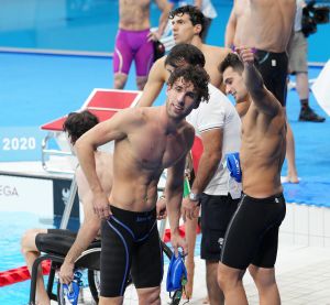 Nuoto 4x100m MENCIOTTI RAIMONDI BARLAAM FANTIN Ph Pagliaricci BizziTeam LPA08308 copia.jpg