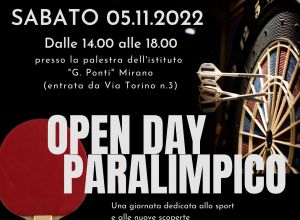 Locandina - OPEN-DAY DI TENNISTAVOLO E FRECCETTE