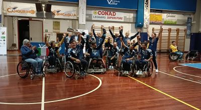 Rugby in carrozzina: Padova vince la Supercoppa Italiana