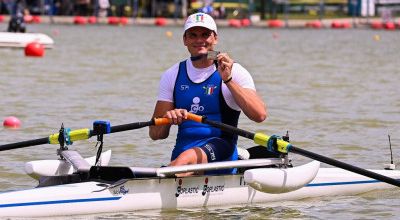 Canottaggio, Europei: bronzo per Giacomo Perini