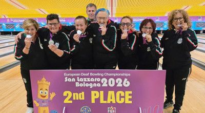 Bowling per sordi, Europei: argento per la Nazionale femminile