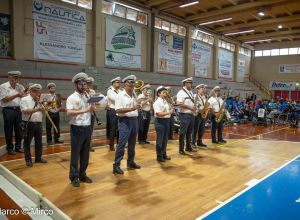Cerimonia di apertura del Torneo dell'Amicizia al Palazzetto di Marotta Mondolfo