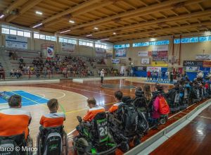 Squadre hockey in carrozzina elettrica
