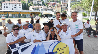 Di Biagio Luna e Giovanni alla Regata Interzonale Hansa 303 a Lovere