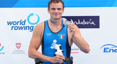 Canottaggio, Coppa del Mondo di Poznan: argento per Perini