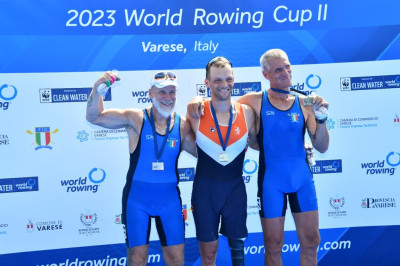 Canottaggio, Coppa del Mondo di Gavirate: argento e bronzo per l'Italia