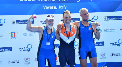 Canottaggio, Coppa del Mondo di Gavirate: argento e bronzo per l'Italia
