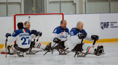 Mondiali B di para ice hockey: tris degli azzurri