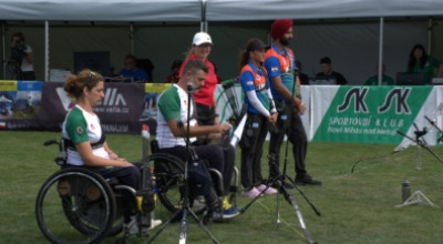Finale Para-Archery Cup, tre medaglie per i mixed team azzurri