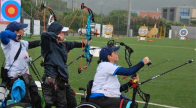 Para Archery European Cup di Olbia. Cinque le medaglie azzurre nella sessione...