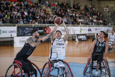 Basket in carrozzina: al via gara 1 delle finali scudetto