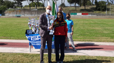 Anthropos vice campione d'Italia anche  negli Assoluti Femminili