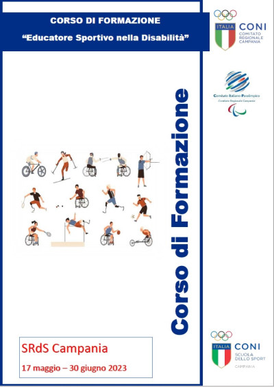 Corso di Formazione: Educatore Sportivo nella Disabilita', 17 maggio - 30 giu...