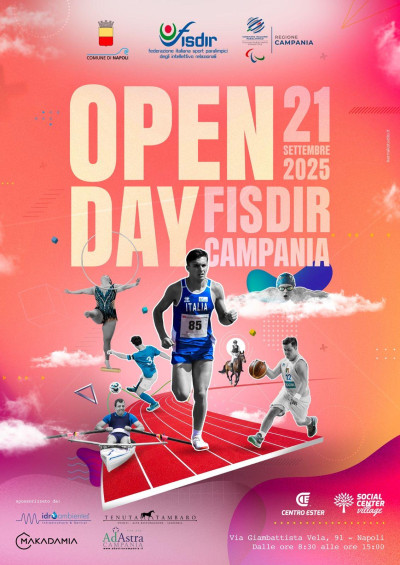 Open Day Fisdir Campania, Napoli 21 settembre 2025