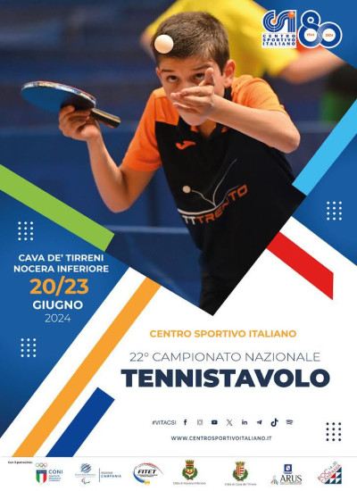 Csi Campania, Campionato Nazionale di Tennistavolo - Cava de' Tirreni (Sa) 20...